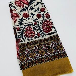 Lucky Brand Women's Floral Vine Scarf/Wrap 74" x 28"